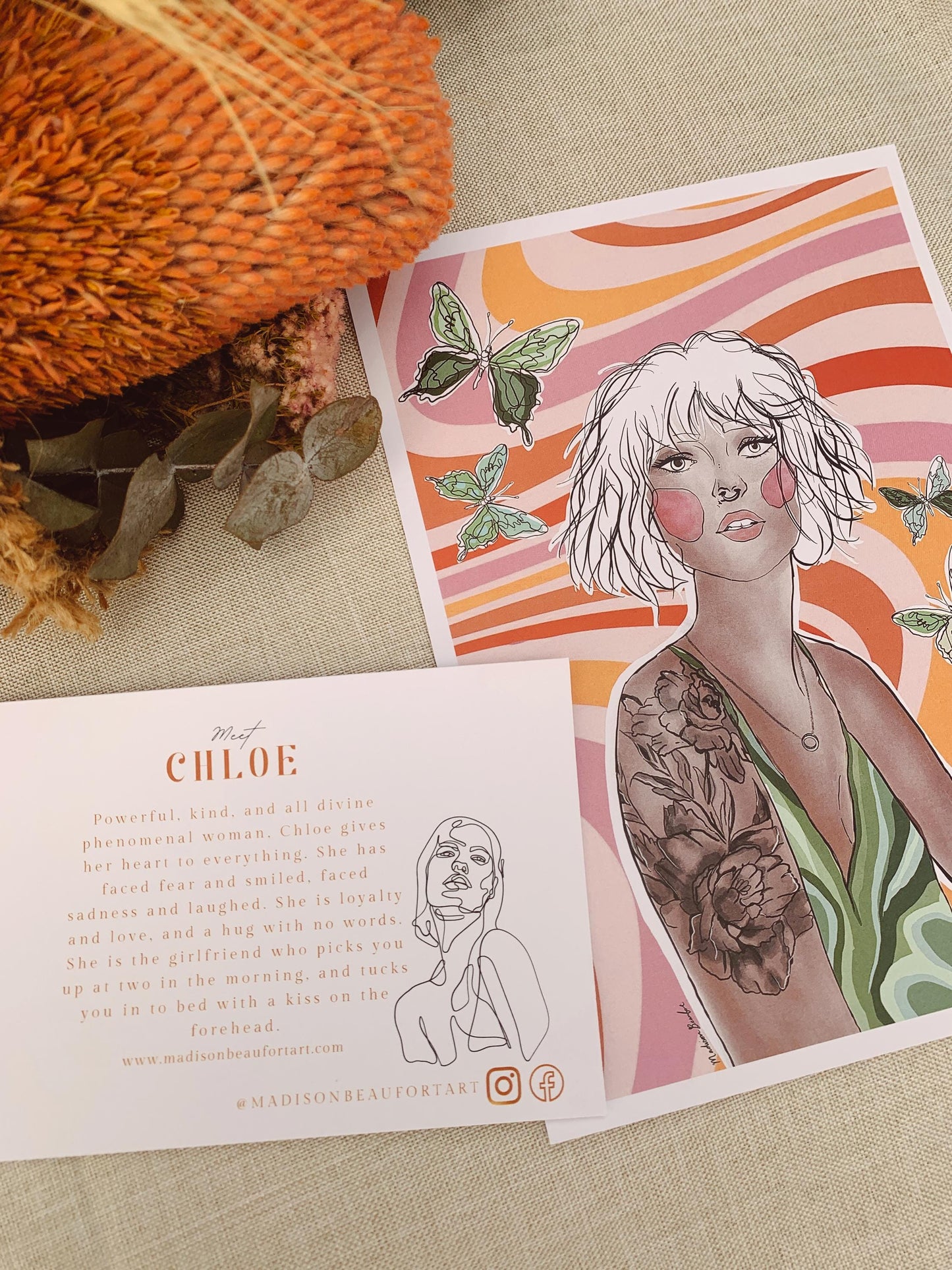 'Chloe' Print